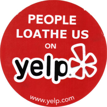 people loathe us on yelp - what to do about bad yelp reviews for your business